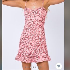 Princess Polly Deniz Mini Dress Blush